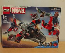 lego 76292 Captain America vs. Red Hulk Battle