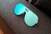 Mirrored Sunglasses with Case &amp; Pouch