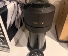 Nespresso coffee machine with 2 coffee box
