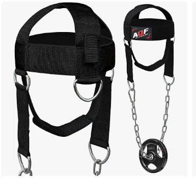 New Neck Harness Weight Lifting Training, Head Harness Exerciser, Neck Builder,