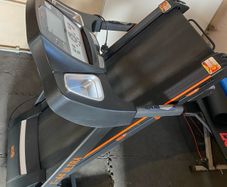 Treadmill with touch screen