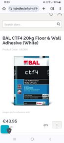 Tile Adhesive