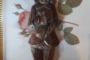 Folk Art Chip Carved Man