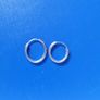 silver earrings Image 2