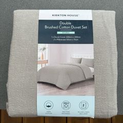 Double Brushed Cotton Duvet Set