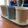 Ceramic plant pot set Image 7