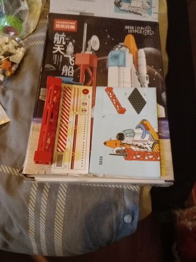 Rocket And Launch Pad Lego