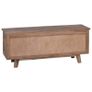 TV Cabinet 100x30x40 cm Solid Teak Wood Image 7