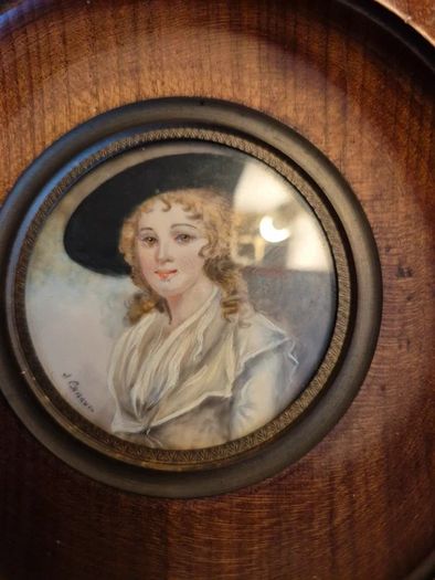 French Miniature Portrait