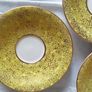 Rare Arklow Pottery saucers pattern 2453 Image 2