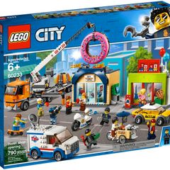 Lego City 60233: Donut Shop Opening (2019) 100% Complete W/BOX