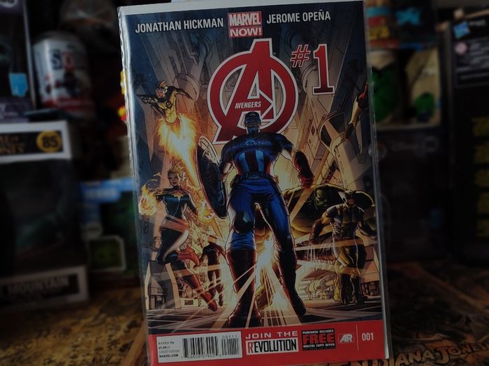 The Avengers ! Issue #1 ! 1st Appearance of the Aleph ! 1st Appearance of Abyss and her brother Ex Nihilo ! 2013 ! by Marvel !