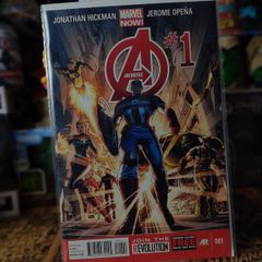 The Avengers ! Issue #1 ! 1st Appearance of the Aleph ! 1st Appearance of Abyss and her brother Ex Nihilo ! 2013 ! by Marvel !