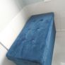 Fold away storage ottoman / stool Image 2