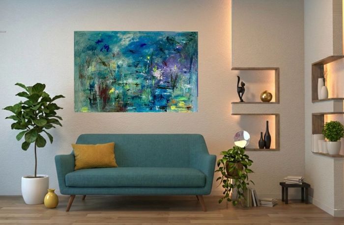 XL Original painting original art Dublin