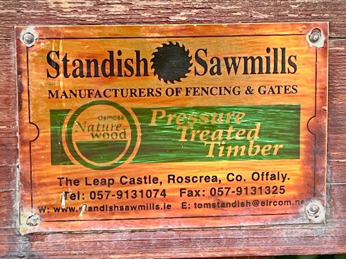 Hardwood gates for sale.