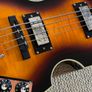 Harley Benton fretless violin bass Image 3