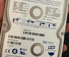 Maxtor 60GB 3.5 inch IDE/PATA Hard Drive 5400RPM