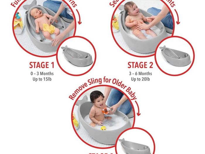 Skip Hop 3 stages Baby bath