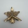 Vintage Purple Orchid Brooch - Circa 1950s Pin Badge Image 4