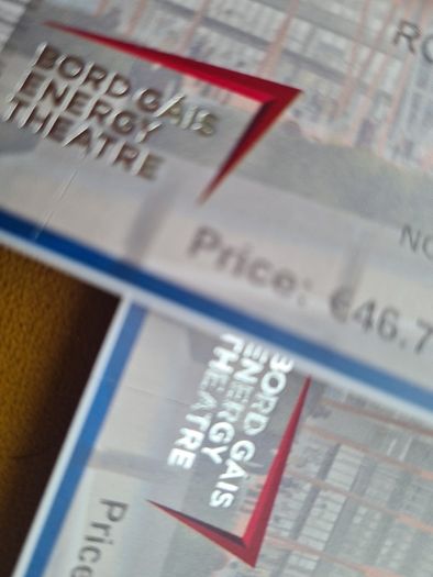 2 Gavin James Plus Special Guests Bord Gas Energy Theatre. 30 each