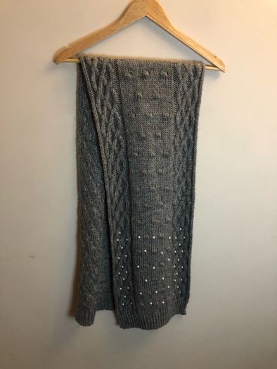 Grey scarf