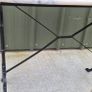 Cast Iron Marble Table Image 4