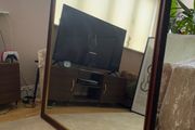 Large Luxury Square Mirror 120x120cm Solid Wood