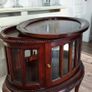 Mahogany Display Cabinet / Drinks Cabinet Image 4