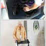 Postage Costway 2 in 1 rollator walker Image 7