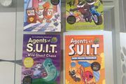 NEW Agents Of S.U.I.T. Set of 4 Children's Booksby John Patrick Green