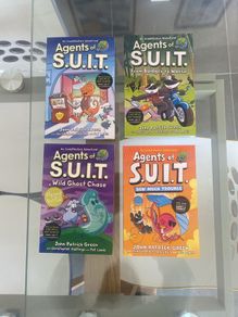 NEW Agents Of S.U.I.T. Set of 4 Children's Booksby John Patrick Green