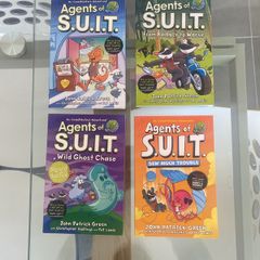 NEW Agents Of S.U.I.T. Set of 4 Children's Booksby John Patrick Green