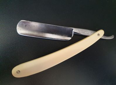 Vintage antique Hamburg Ring 6/8 straight razor Shave ready