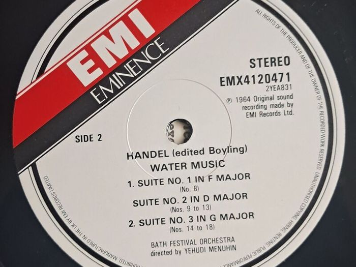 Handel Water Music
