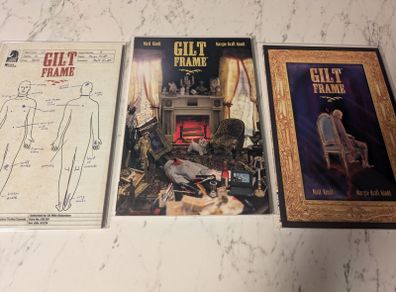 Gilt Frame 1 to 3 Complete Comic Set by Matt Kindt