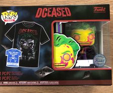 Funko DCeased Blacklight Joker Pop & Large T-Shirt