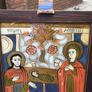 Art - Vintage Oil on Glass. Image 2