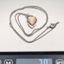Vintage 925 Sterling Silver Signed Georg Jensen Cameo Shell Necklace Image 9