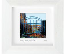 The Forty Foot, Dublin, A - mini Framed print by artist Helen Mathews