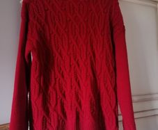 Paul Costelloe red jumper 12