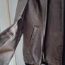 DKNY Leather bomber style jacket Image 3