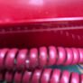 Vintage Red landline telephone Image 7