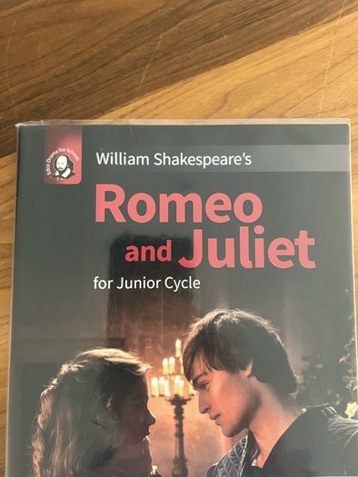 School book Romeo and Juliet