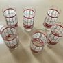Coca Cola Frosted Glasses Set American Image 3
