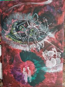 Spider Dreams painting by MD