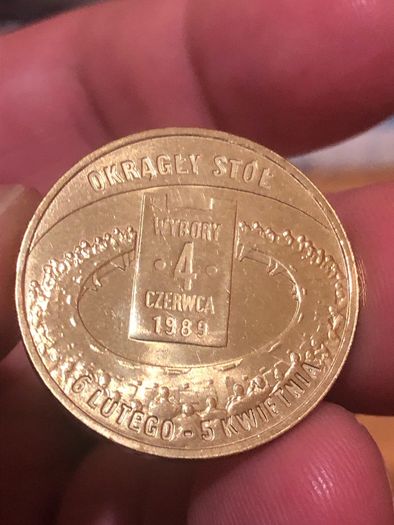 2 Zlote 2009 "Okragly Stol" Commemorative coin