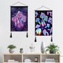 2 Pack Trippy Tapestry Wall Hanging Psychedelic Tapestries with Tassels Fantasy Wall Art Colorful Hippie Home Decor for Bedroom Aesthetic (35cmx50cm) Image 3