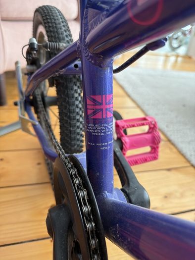 Carrera Cosmos Kids Bike Purple 16