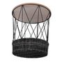 BRAND NEW Modern Coffee Table Storage Basket Round Hollow Side Table Home Living Room Decoration Storage Table Home Furniture Image 3